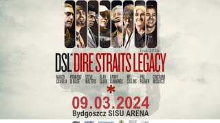 Dire Straits Legacy  Money For Nothing 9032024 Bydgoszcz Sisu Arena [upl. by Nedrud]