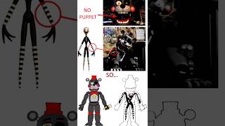 Puppet on lefty fnaf fivenightsatfreddys [upl. by Noimad]