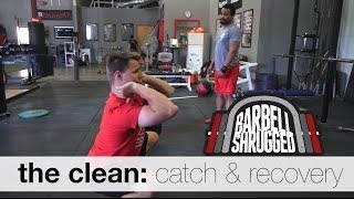 The Clean Catch and Recovery  Technique WOD [upl. by Hnilym]