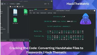 Cracking the Code Converting Handshake Files to Passwords  Hack Thematicquot handshake file [upl. by Lief]