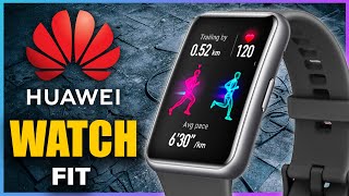 Huawei Watch Fit Review  English  Best Smartwatch 2020 Android [upl. by Dorrehs38]