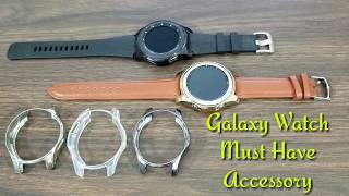 Galaxy WatchGear S3 TPU Protective Bumper Shell Must Have Accessory 2020 [upl. by Hazem789]