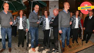 SOPHIA LOREN POSES FOR PHOTOS AFTER ENJOYING LUNCH AT CIPRIANI IN BEVERLY HILLS [upl. by Casteel213]