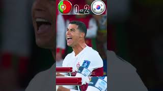 Injured Ronaldo Comeback And HattrickPortugal VS South Korea World Cup Semi Finalronaldo vs son [upl. by Ahsenyt657]