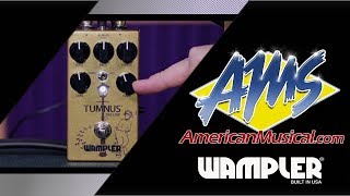 Wampler Tumnus Deluxe Demo  American Musical Supply [upl. by Terag]