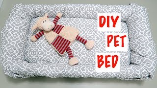 EASY‼️ DIY NOSEW PET BED🐶 [upl. by Pump]