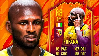 THE BEST CDM IN THE GAME 🤯 88 HEADLINERS FOFANA PLAYER REVIEW  FIFA 22 Ultimate Team [upl. by Adiaj]