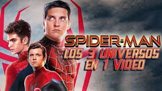 SpiderMan Los 3 Universos en 1 Video I Fedewolf RESUMEN DE LAS TRILOGIAS ANTERIORES [upl. by Macy32]