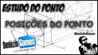 Geometria Descritiva  Posições do Ponto [upl. by Merth49]