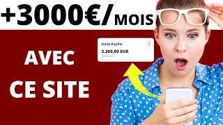 GAGNER DE L’ARGENT 3300€ AVEC CE SITE ARGENT PAYPAL FACILE [upl. by Herahab774]