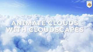 How to animate a Clouds in CloudScapes for Blender [upl. by Penman]