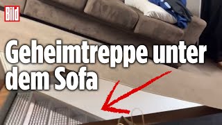 Polizei findet gigantischen WaffenBunker unter einem Sofa  Australien [upl. by Ube]