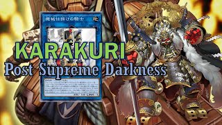 NEW KARAKURI deck Nov2024  Post Supreme Darkness [upl. by Wyatan476]