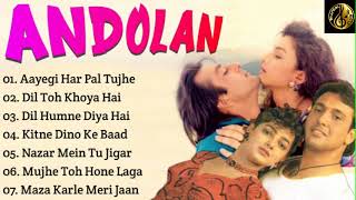 Andolan Movie All SongsGovindaSanjay DuttMamta KulkarniSomy AliMusical Club [upl. by Guinevere]