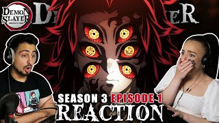 DEMON SLAYER IS BACK 🔥 Demon Slayer Season 3 Episode 1 REACTION  3x1 quotSomeones Dreamquot [upl. by Onaicnop852]