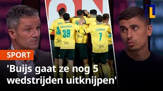 De ban is bij Fortuna eindelijk gebroken Buijs gaat ze nog even uitknijpen  Tafel Voetbal [upl. by Sikorski]