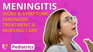 Meningitis  Pediatric Nursing  Nervous System Disorders  LevelUpRN [upl. by Eserahs]