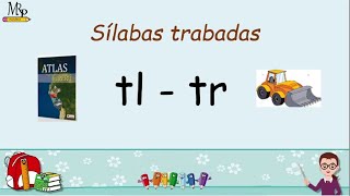 Sílabas trabadas tl  tr [upl. by Knowling3]