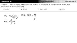 Zadanie 19  matura próbna 4 styczeń 2013 [upl. by Nomead]