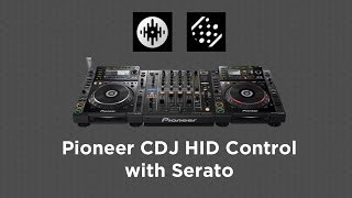 Using Pioneer CDJs in HID mode with Serato DJScratch Live [upl. by Akimik]