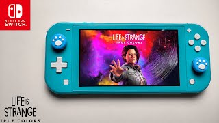 Life Is Strange True Colors On Nintendo Switch Lite [upl. by Bonita]