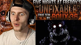 Vapor Reacts 642  FNAF SFM FNAF TWISTED ANIMATION quotUnfixablequot by Roux 36 Productions REACTION [upl. by Materi]