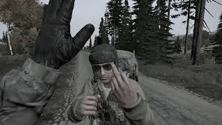 Dayz  Tried to highfive a guy coming out of Grishino [upl. by Uranie]