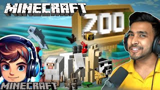 TAKING ANIMALS TO ZOO  MINECRAFT HARDCORE GAMEPLAY 8 [upl. by Maribelle]