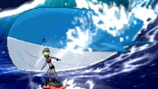 Pokemon Ultra Sun amp Ultra Moon  All Mantine Surf Courses amp Moves How to get Surfing Pikachu [upl. by Annaiel]