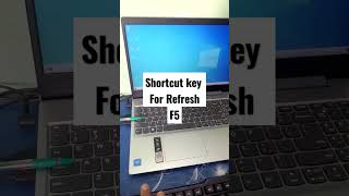 How to refresh laptoppcDesktop using keyboardshortcut key for refreshF5 short [upl. by Crowley]