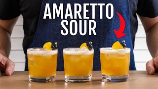 Amaretto Sour cocktail recipe comparison [upl. by Pry]