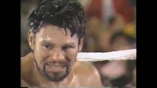 Boxe Internacional Roberto Duran x Iran Barkley  Band 24021989 [upl. by Byron]