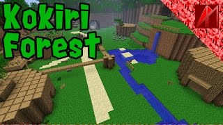 Minecraft  Kokiri Forest  LoZ Ocarina of Time [upl. by Ahsiekrats]