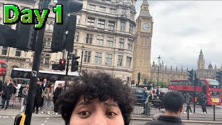 London Vlog Day 1 Fussboi VS London [upl. by Ellehcer679]