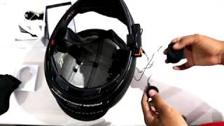 How to Install Intercom on Helmet  Veetop bts2 [upl. by Eolanda]