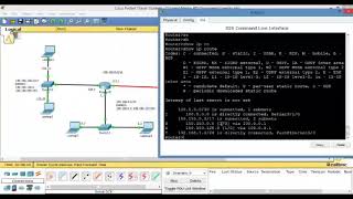 Enrutamiento Estático siguiente salto CLI Packet Tracer [upl. by Llerehs905]