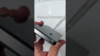 iPhone UltraGlass Screen Protector shorts youtubeshorts [upl. by Leelahk734]