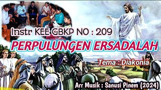 Instr KEE GBKP NO  209  PERPULUNGEN ERSADALAH  2024 [upl. by Treiber201]