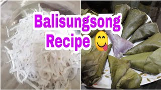 BALISUNGSONG RECIPE BICOL DELICACIES [upl. by Worrell]