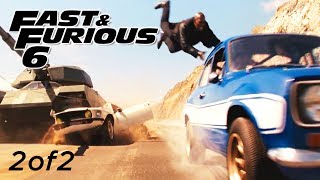 Tank Chase Scene 2of2  FAST and FURIOUS 6 Escort Mustang Charger Tank 1080p [upl. by Myna910]