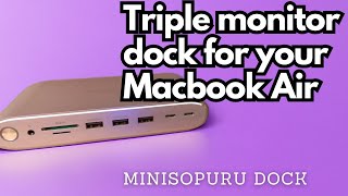 Use Multiple Monitors on Apple Silicon M1 with DisplayLink Docking Stations Dongles MacBook Pro Air [upl. by Luella]