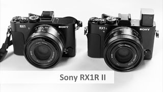 Sony RX1R II  VollformatKompaktkamera im HandsOnReview Deutsch [upl. by Vanna]