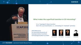 ICAP 2018 Jean Dalibard [upl. by Anceline732]