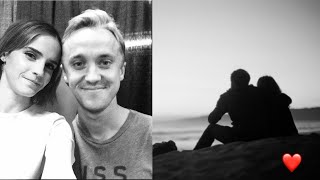 Tom Felton spotted with girlfriend Emma Watson together on beach [upl. by Berlauda653]