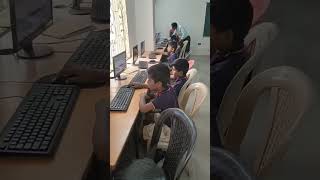 Computer Lab Activity at Winfield High School Khammam [upl. by Imhskal]