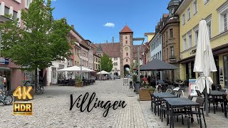 Villingen Germany  A Picturesque Stroll through its Charming Streets  4K HDR [upl. by Adnot]