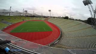 Flying Fox Olympiastadion München [upl. by Nyrehtak]