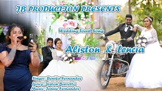 New Konkani Wedding Toast Song  Aliston amp Lencia  Benika Fernandes  JB Production [upl. by Llertnauq]