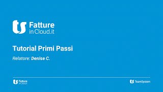 Fatture in Cloud Tutorial Primi Passi [upl. by Lahey]