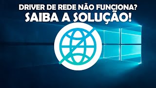 Como Resolver Problema de Driver de Rede Sem Internet  Passo a Passo 2024 [upl. by Ennaesor]